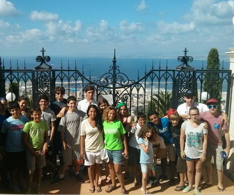 Summer school Israel at the beach tour